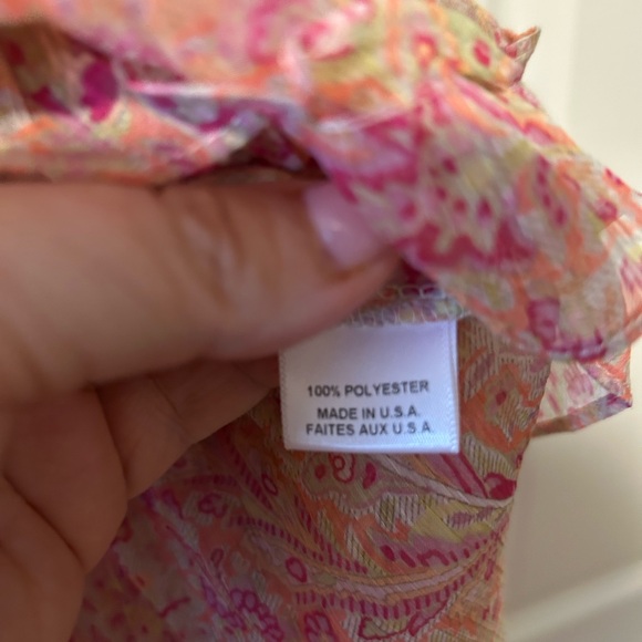 NWT, Misa Pink Tiered Mini Dress, Size L - Picture 6 of 8